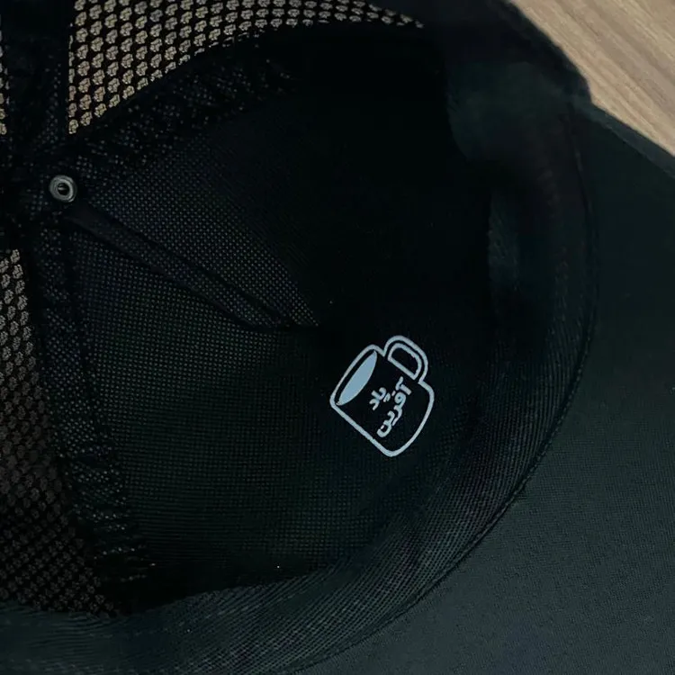 کلاه کپ پاد آفرین کد 58 طرح ساده کتان قابل تنظیم محافظت در برابر آفتاب