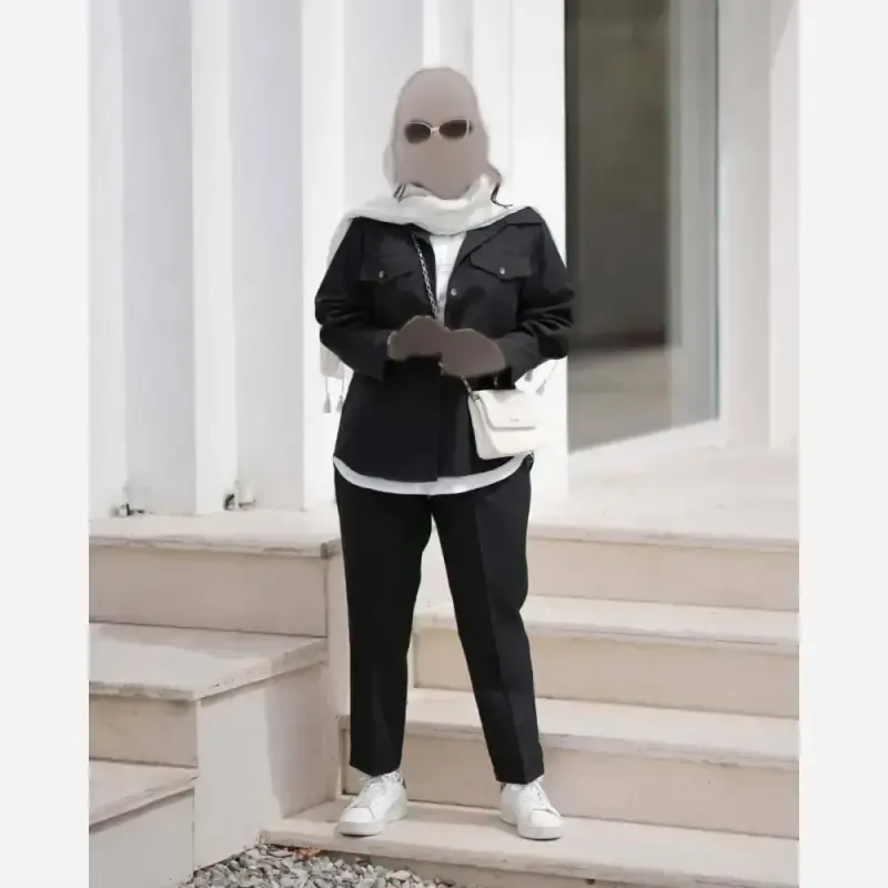 ست مانتو و شلوار زنانه سبا جنس مکانیک پرومکس فری سایز
