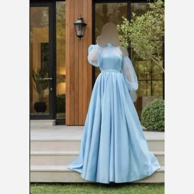اورال مجلسی زنانه مدل دلسو قواصی و ساتن سنگ دوزی شده